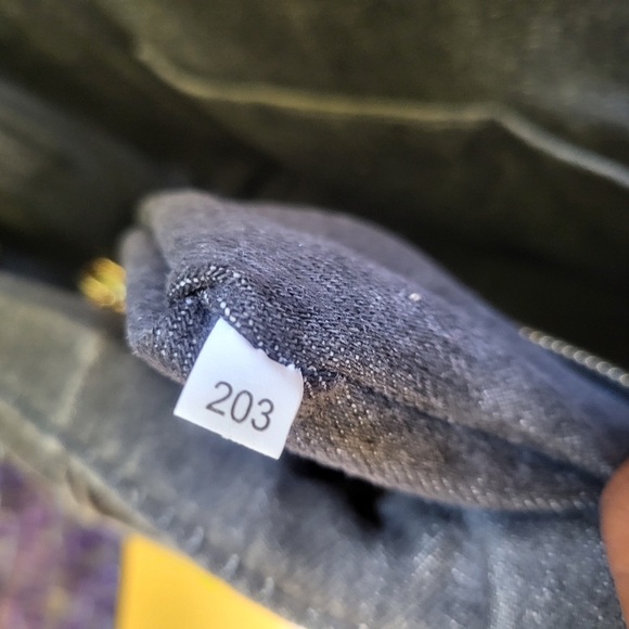 🔥Prada Canapa Logo Nero Denim tote. - Picture 10 of 15